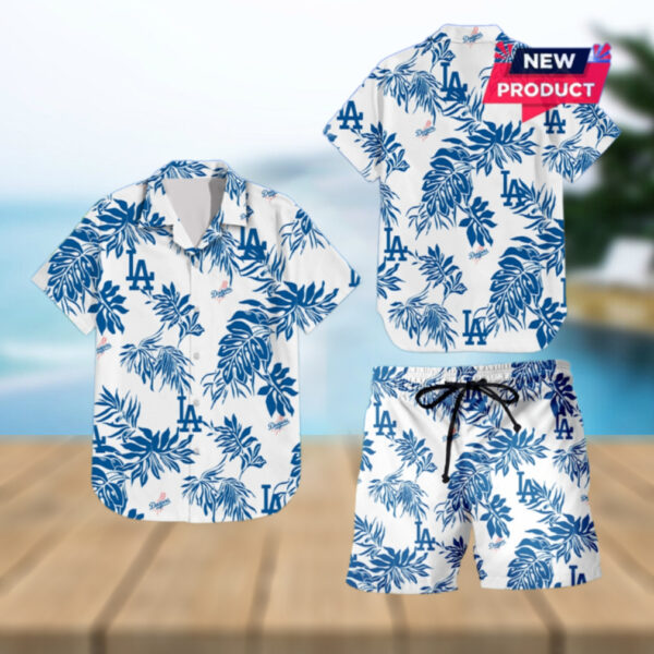 Los Angeles Dodgers Beach Outfit Hawaiian Shirt