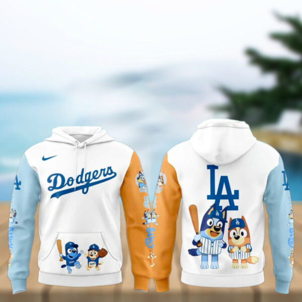 Los Angeles Dodgers Bluey and Bingo For Fans Beautiful Hoodie