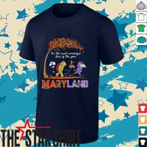 Maryland Sports Teams Mascot Abbey Road It’s The Most Wonderful Time Of The Year Shirt