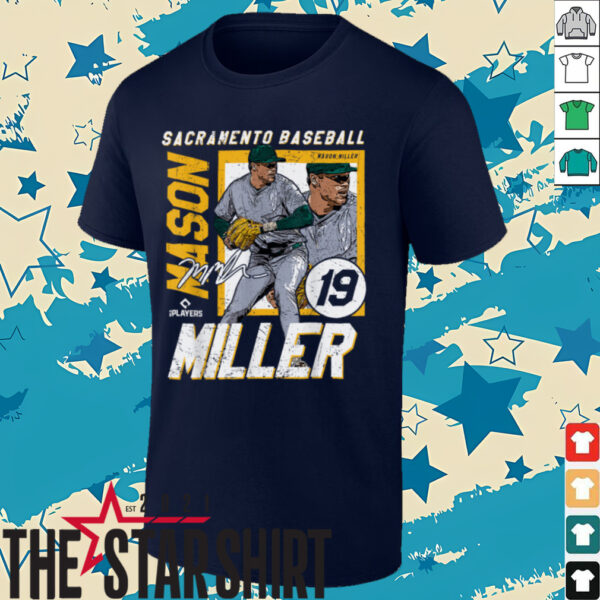 Mason Miller _ Oakland MLB Baseball Players_ MLBMMI204M T Shirt