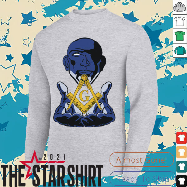 Mason Shadow Behold Square Compass Masonic Lodge Shirt