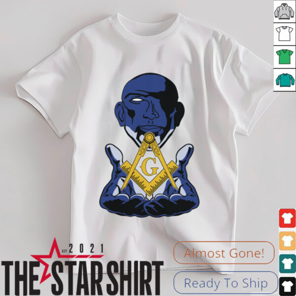 Mason Shadow Behold Square Compass Masonic Lodge Shirt