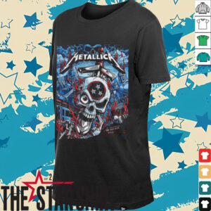 Metallica M72 Nashville Event Poster North American Tour 2025 Schedule Location Unisex T Shirt1