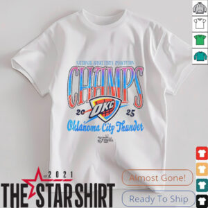 National Basketball Association Oklahoma City Thunder NBA Finals Champs shirt