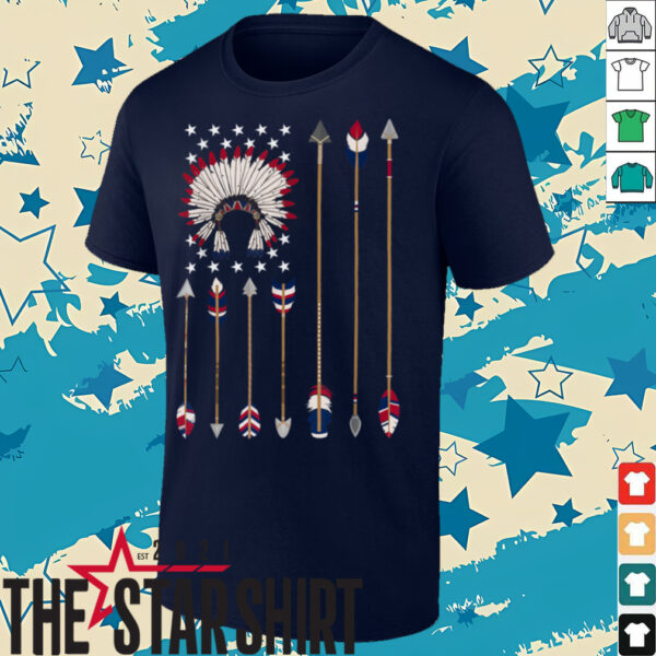 Native American Indian 4th of July Indigenous Americans T Shirt