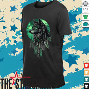 Native American Wolf Native American Pride Indian Tribe T Shirt