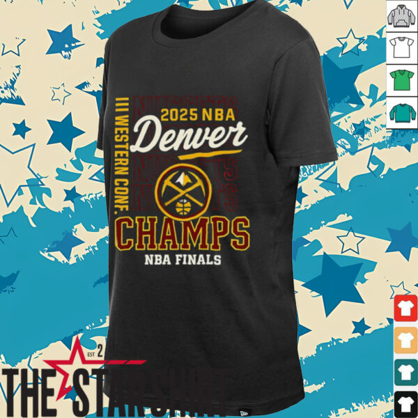 Nba Finals Denver Nuggets Western Conference Champs Shirt