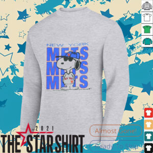 New York Mets Peanuts Funny Short sleeve Remake T shirt