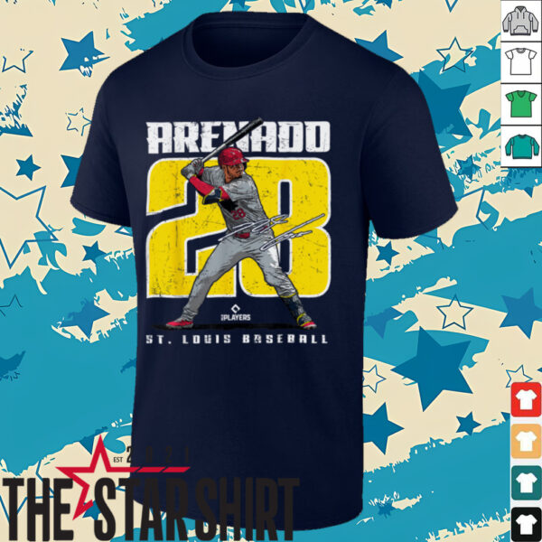 Nolan Arenado St. Louis MLB Baseball Players MLBNAR204M T Shirt