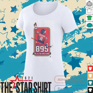 Official Alexander Ovechkin 895 NHL All Time Goals Leader Leading...