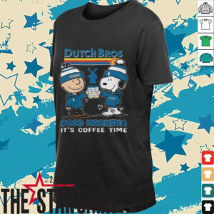Official Charlie And Snoopy Dutch Bros Good Morning It’s Coffee...
