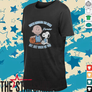Official Charlie Brown And Snoopy North Carolina Tar Heels Forever...