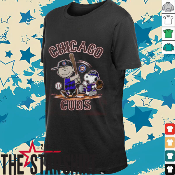 Official Chicago Cubs Snoopy T Shirt