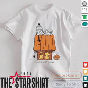 Official End It Unpleasant Living Halloween Snoopy Shirt
