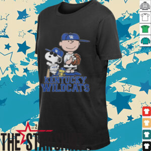 Official Kentucky Wildcats x Peanuts Snoopy T Shirt