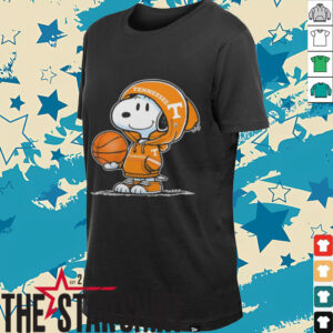 Official Snoopy x Tennessee Volunteers Basketball Hoodie 2025