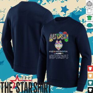 Official UConn Huskies autism accept understand love shirt