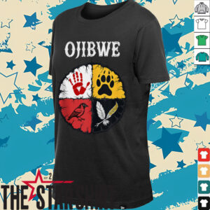 Ojibwe Native American Medicine Wheel Shirt