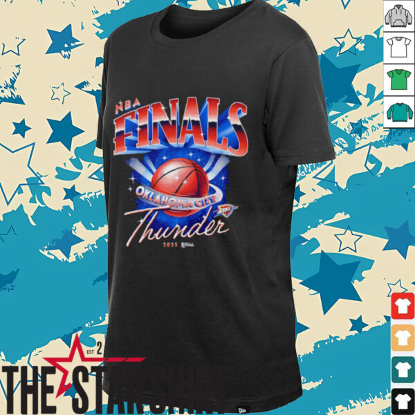 Okc Thunder 2025 NBA Finals space shirt