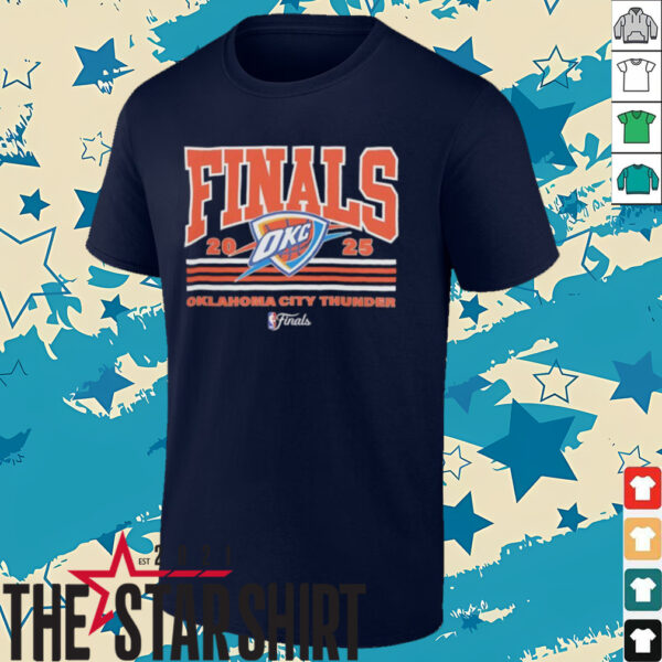 Oklahoma City Thunder 2025 Basketball NBA Finals Champions shirt