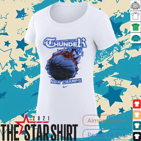 Oklahoma City Thunder 2025 NBA Finals Champions shirt