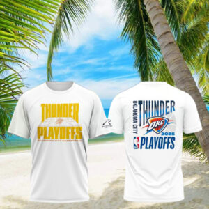 Oklahoma City Thunder 2025 Playoffs T Shirt