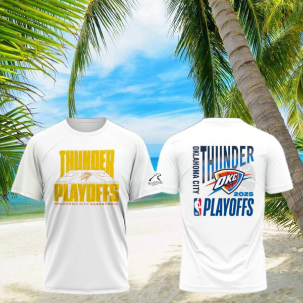 Oklahoma City Thunder 2025 Playoffs T Shirt
