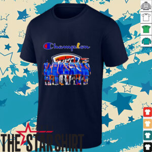 Oklahoma City Thunder All Team Champion signatures shirt