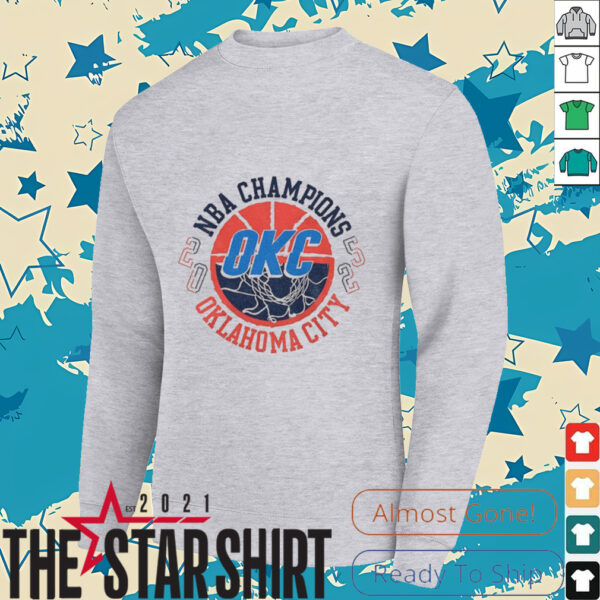 Oklahoma City Thunder Basketball 2025 NBA Finals Champions Tunnel Vision shirt