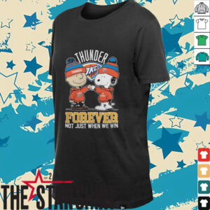 Oklahoma City Thunder Basketball Snoopy And Charlie Brown Forever Not...