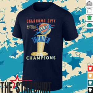 Oklahoma City Thunder Finals 2025 Champions shirt