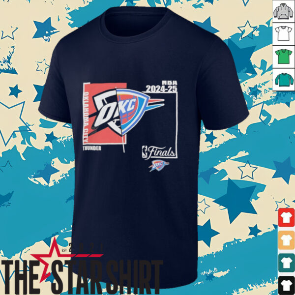 Oklahoma City Thunder NBA Finals 2024 2025 shirt