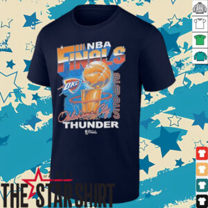 Oklahoma City Thunder NBA Finals 2025 retro shirt