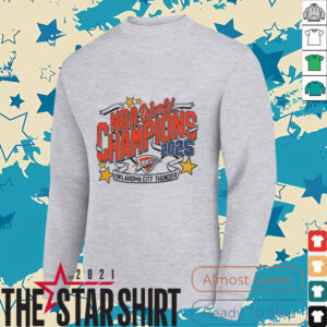 Oklahoma City Thunder NBA World Finals Champions 2025 vintage shirt