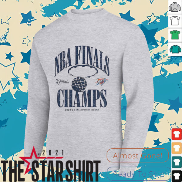 Oklahoma City Thunder Winner NBA Finals Champions 2025 vintage shirt