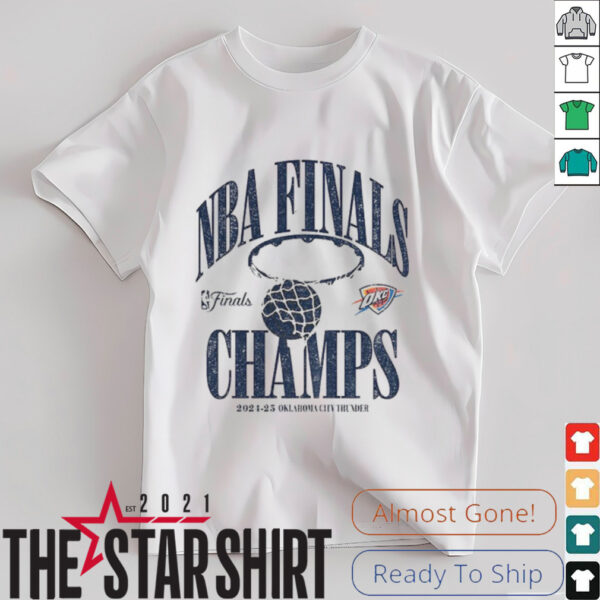 Oklahoma City Thunder Winner NBA Finals Champions 2025 vintage shirt