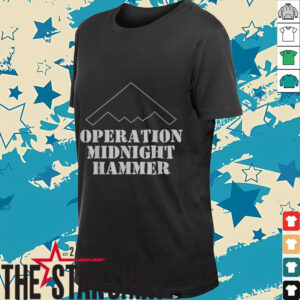 Operation Midnight Hammer B2 Stealth Jet T Shirt