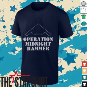 Operation Midnight Hammer B2 Stealth Jet T Shirt