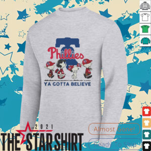 Peanuts Characters Philadelphia Phillies Ya Gotta Believe October 2023 Shirt