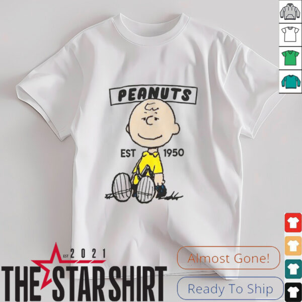 Peanuts Charlie Brown Est 1950 T Shirt