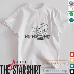 Peanuts HO HO HO Snoopy T Shirt1