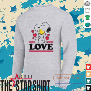 Peanuts Love Snoopy Woodstock Graphic T Shirt3