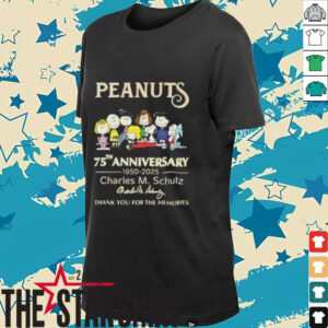 Peanuts Snoopy 1950 2025 75th anniversary thank you for the...
