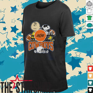 Peanuts Snoopy 2024 Oklahoma State Cowboys College Football Shirt
