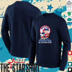 Peanuts Snoopy Charlie Brown Boston Red Sox forever not just...