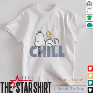 Peanuts Snoopy Chill Adult T Shirt