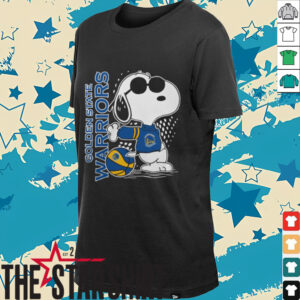 Peanuts Snoopy Golden State Warriors Basketball 2025 Shirt