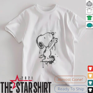 ‘Peanuts Snoopy Graffiti Street Art’ Women’s T Shirt