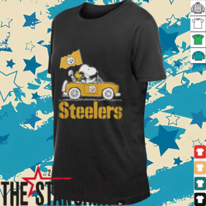 Peanuts Snoopy Merch Peanuts Snoopy And Woodstock Pittsburgh Steelers On...