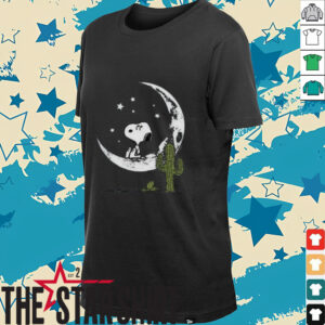 Peanuts Snoopy Moon T Shirt2
